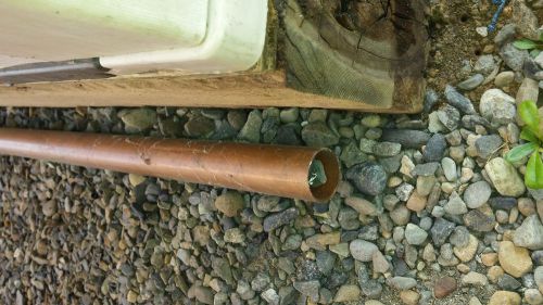 120&#034; of 1 1/2&#034; copper pipe for sale