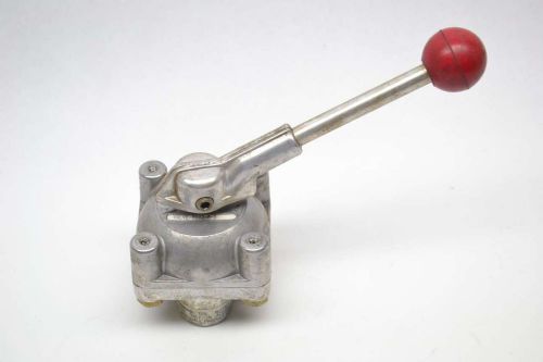 Barksdale 9002-m-d manual control 3/8 in npt pneumatic directional valve b444712 for sale