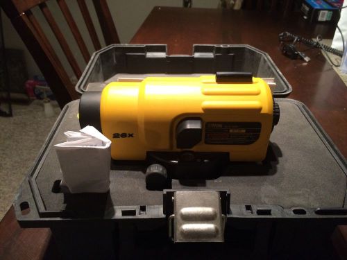 DEWALT DW096 Auto Leveling sight level, with case, Plumb Bob And Instructions.