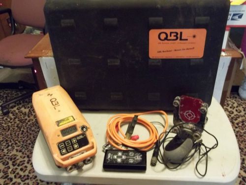 QBL QBL150HC transit pipe level with RC150-7 remote control AS-IS