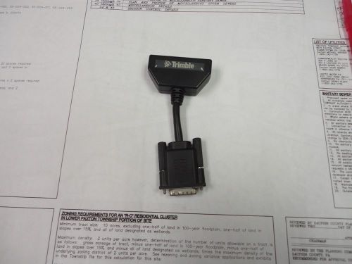 Trimble GPS Multi-output Adaptor Charger data port For TSCE TDS PC P/N E0308