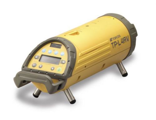 NEW TOPCON TP-L4AV PIPE LASER FOR SURVEYING AND CONSTRUCTION