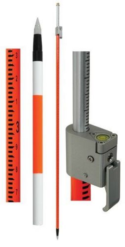 Seco geodimeter style telescoping prism pole pole w/site rod, ft 5120-02-for-gt for sale