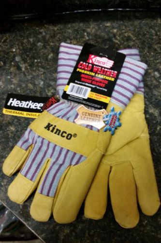Kinco-1927 Medium open cuff cold weather work gloves 6 pack