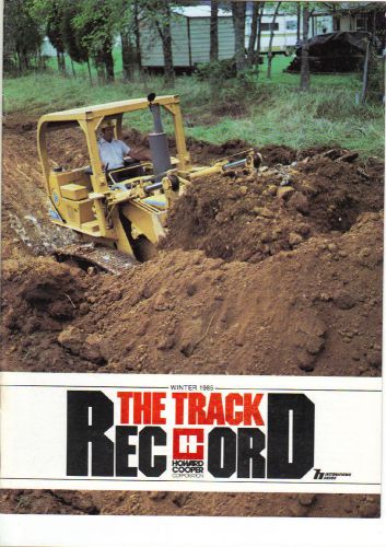 Howard Cooper &#034;The Track Record&#034;. Winter of 1985. Artical on &#034;Beta Construction&#034;