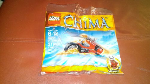 &gt;LEGO LEGENDS OF CHIMA 30265 WORRIZ FIRE BIKE! NEW! SEALED! KEWL! AWESOMESAUCE!&lt;