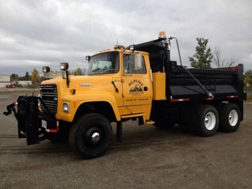 Ford tandem dump/plow truck for sale