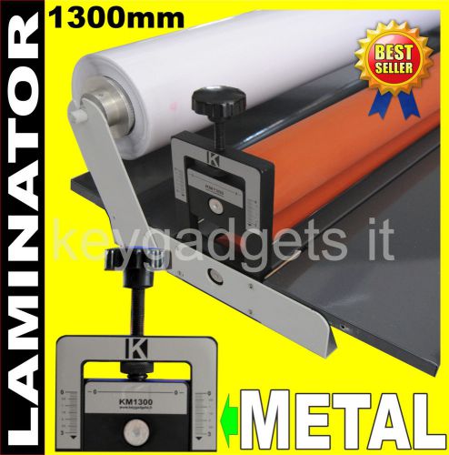 Manual cold roll mount laminator 1300mm laminating for sale
