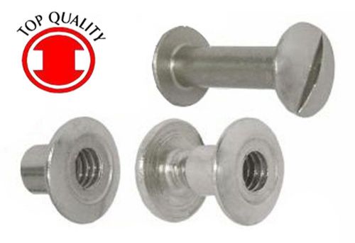 Aluminum binding post screw #8-32 x 3/8&#034;-open for sale