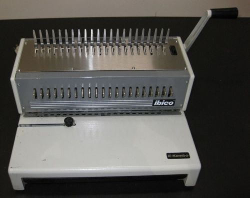 Gbc ibico e-kombo electric comb punch / binder for sale
