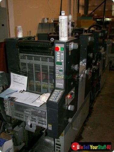 ABDick 4995A-ICS CYMK Sheetfed Offset Press - Tight - Needs Inverter &amp; Rollers