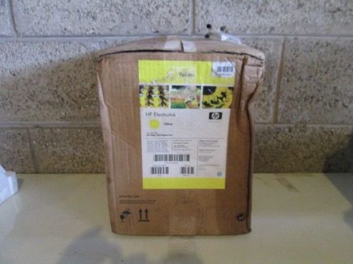 Hp indigo electroink q4059c yellow 4 cans for series press 7000 for sale