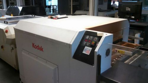 Kodak prebake oven and processor line