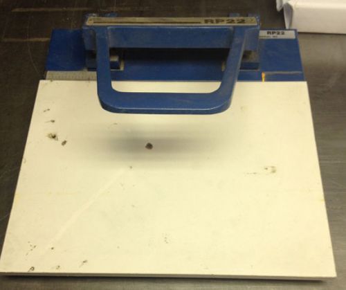 Ryobi press 3302 3304 plate punch rp22 for sale