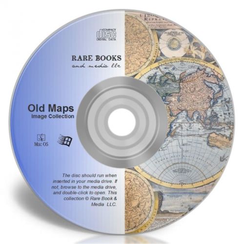 ANTIQUE MAPS - Stock, Royalty-Free Pictures Collection CD-ROM