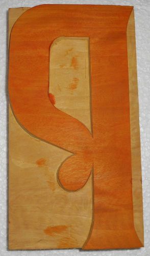 Letterpress Letter &#034;P&#034; Wood Type Printers Block Typography Collection.B903