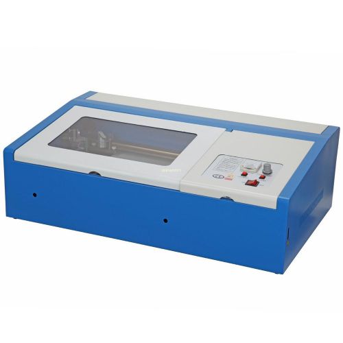 40w co2 laser engraving cutting machine engraver cutter engraving area 300x200mm for sale
