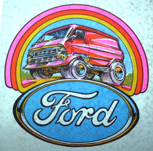 Ford Van Vintage 70&#039;s Roach T-Shirt transfer