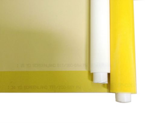 *Silk Screen Printing Mesh Fabric 110 White - 1 yard (36&#034;)