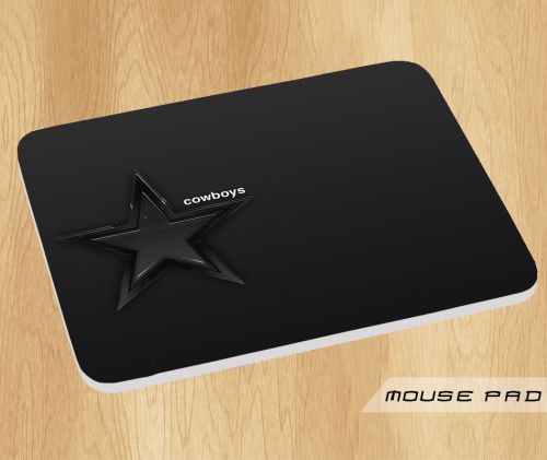 Coboys Black Star Logo Mouse Pad Mat Mousepad Hot Gift