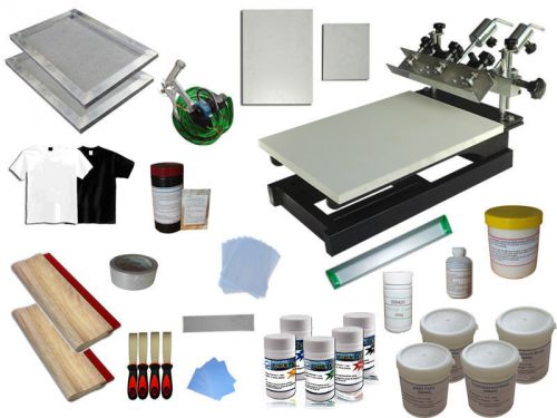 Single Color Screen Printing Machine with Full Printing Materials Micro Adjust