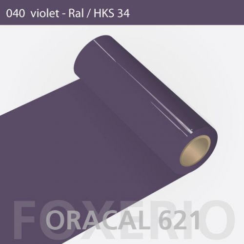 Film Decoration 040 Violette Traceur 31cmx5m Oracal 621 Adhesif Brillant