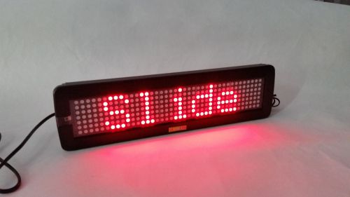 New red-color remote programmable scrolling led display sign board leadleds for sale