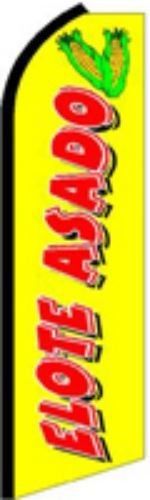 ELOTE ASADO Sign Swooper Flag Advertising Feather Super Banner /Pole bfp