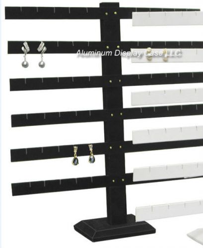 Earring 6 Bar Display Stand - holds 30 pr Earrings