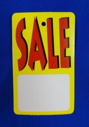 1000 Red / Yellow / White SALE Unstrung Merchandise Sale Price Tags