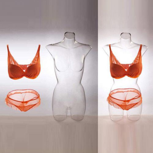 Fashion Modeling Female Plastic Mannequin Torso Underwear Display
