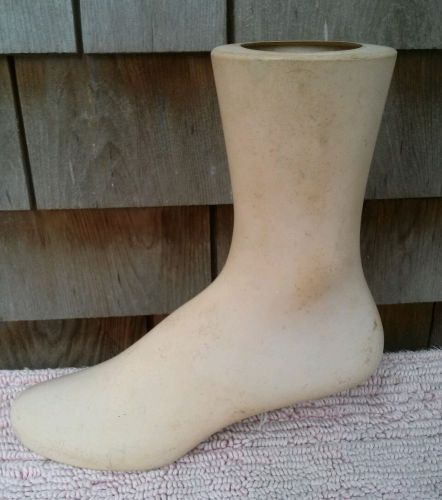 Mannequin foot sock form vintage