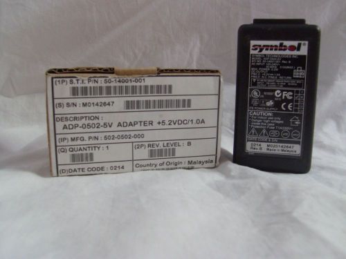 Symbol ADP-0502-5V Adapter