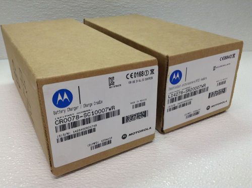 Motorola LI4278 Bluetooth Cordless Barcode Scanner Kit LI4278-TRBU0100ZWR NEW