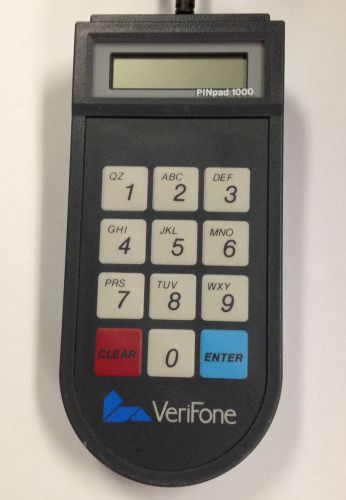 Verifone pin pad 1000 w/ data cable p003-116-01 for sale