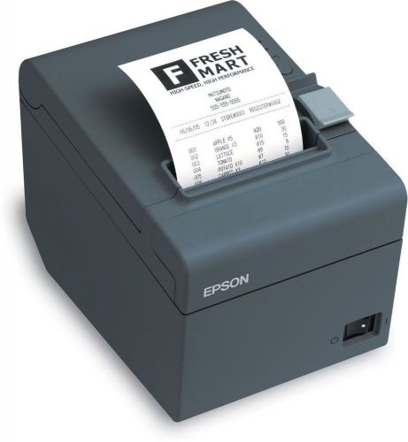**new** epson tm-t20 (c31cd52062) usb &amp; serial thermal receipt printer,ps incld for sale