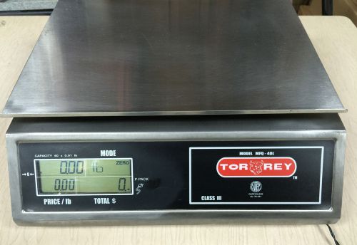 Tor-Rey Price Computing Scales MFQ-40L ** EXCELLENT **