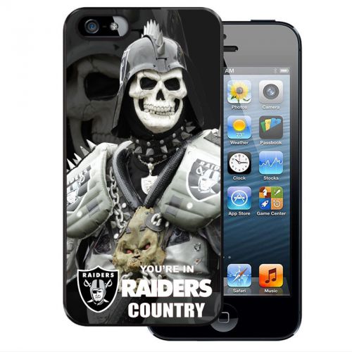 New Logo Oakland Raiders Team Football Art iPhone Case 4 4S 5 5S 5C 6 6 Plus