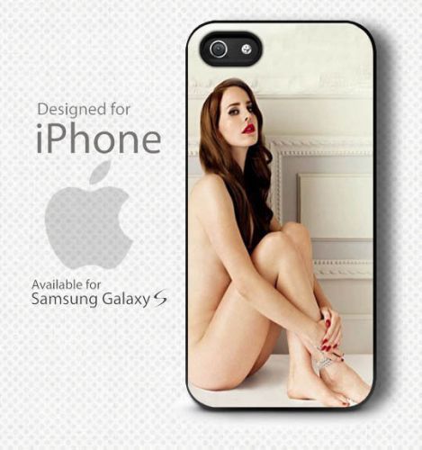 New Lana Del Rey Naked white Case For iPhone and Samsung