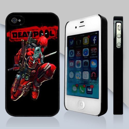 New New Deadpool Action Awesome Power Gun Case For iPhone and Samsung galaxy