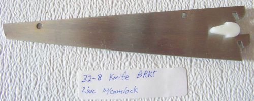REEVE SHELF BRACKET 32-8   8&#034; KNIFE EDGE with camlock  ZINC 12pc case