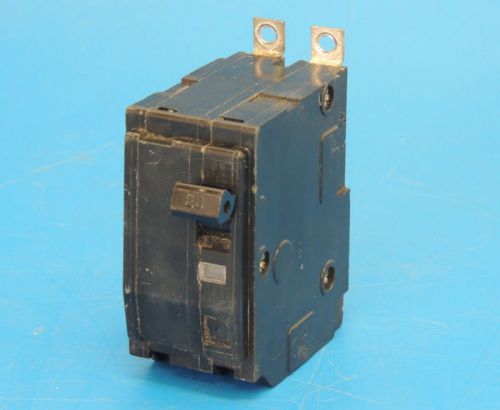 Square-d qob220 miniature circuit breaker 20a 2p 120/240v bolt-on / avail qty for sale