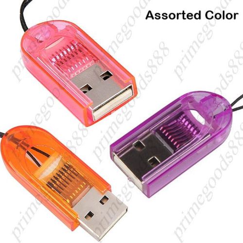 Smallest microsd  transflash  t flash  tf usb2.0 memory card reader with cover for sale