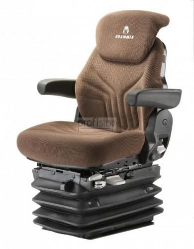 Grammer Maximo Comfort fabric brown MAX tractor seat tractor seat NEW SEALED!