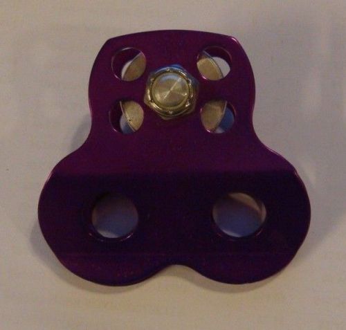 B1ABRP141 1/2&#034; Double Leg Pulley Aluminum Purple