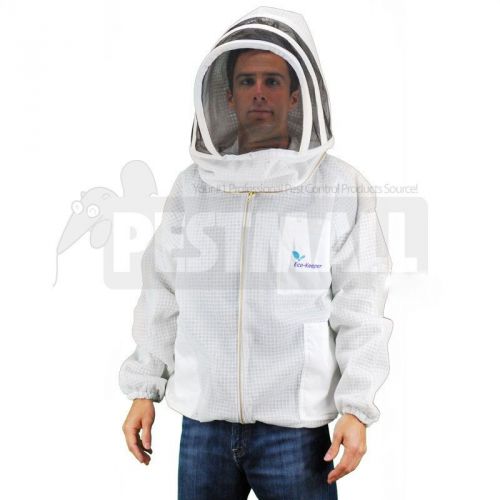 Vented Bee Jacket -Eco-Keeper Premium Professional Beekeeping Suit -4XLarge Size