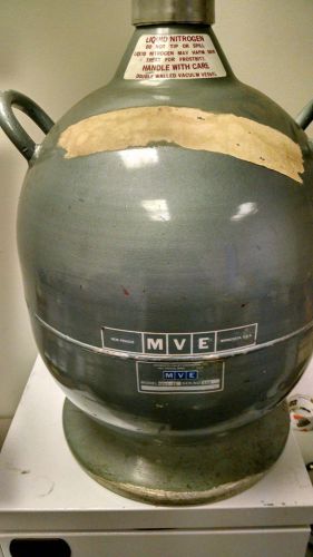 MVE Liquid Nitrogen tank Hemi-25 with cap