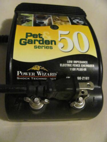 Power Wizard PW50 ?  Fence Charger  Pet and garden series 50