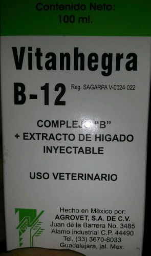 Gamefowl Vitanhegra Liver Extract Fortified B12 And Supplement 100ml
