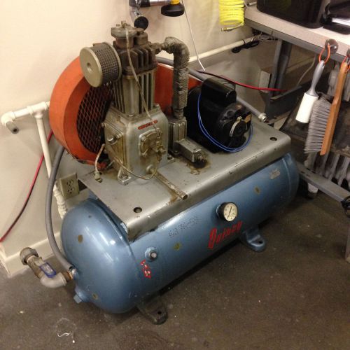 Quincy horizontal air compressor dayton capacitor motor no reserve! will ship! for sale